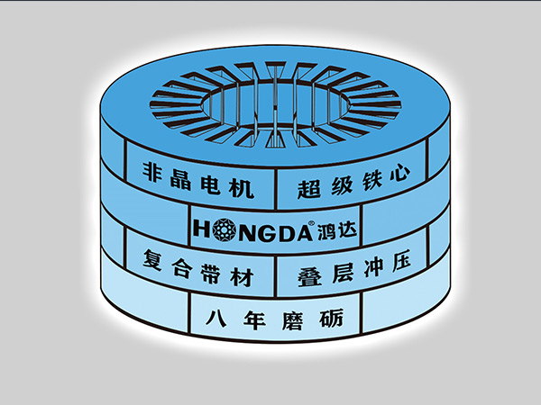 非晶模块化定子铁芯