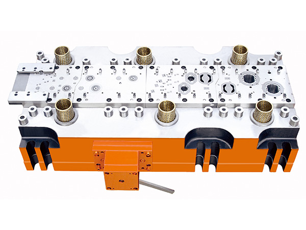 55×54罩极电机铁心自动叠铆双列级进模-HD003X