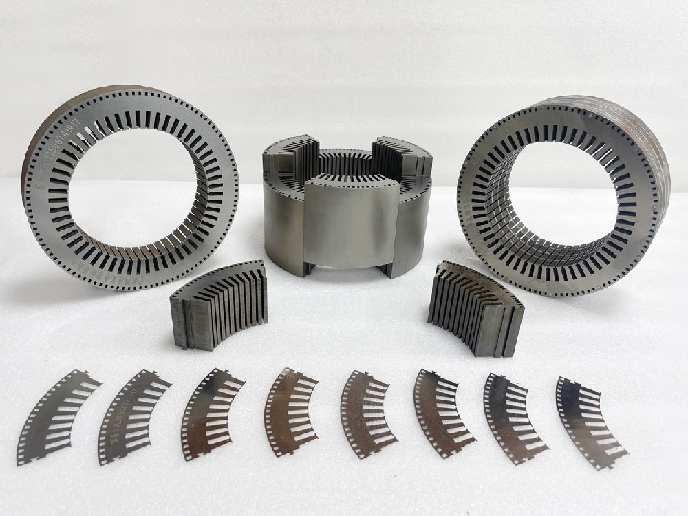 电动汽车非晶电机自粘结铁心