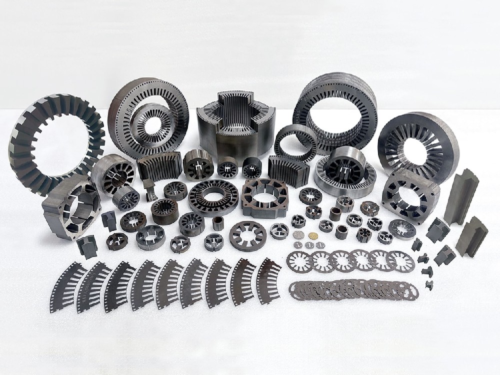 鸿达非晶电机自粘结铁心