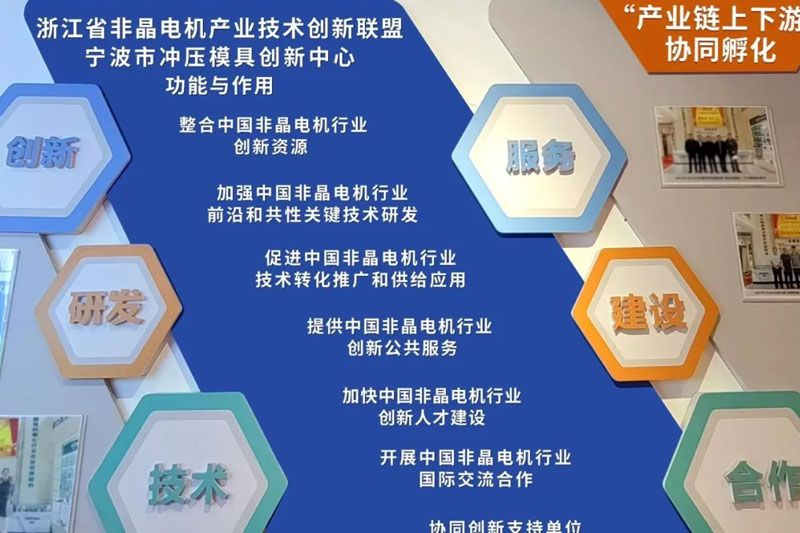 宁波鸿达为客户提供“非晶电机技术”一体化解决方案！
